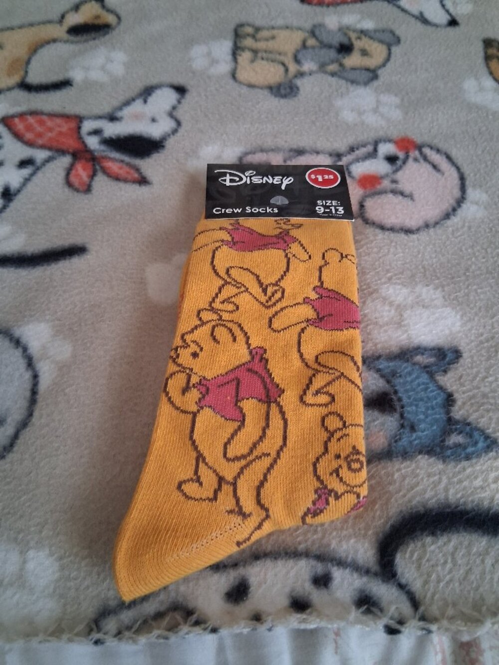 BRAND NEW WINNIE THE POOH SOCKS